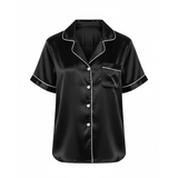 Premium Silk Kort Pyjamas - 100% Silke.