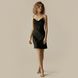 Premium silk nattklänning - 100% Silke.