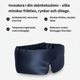 Premium Silk Ögonmask - 100% Silke.