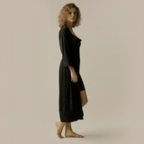 Premium Silkes Morgonrock - 100% Silke.